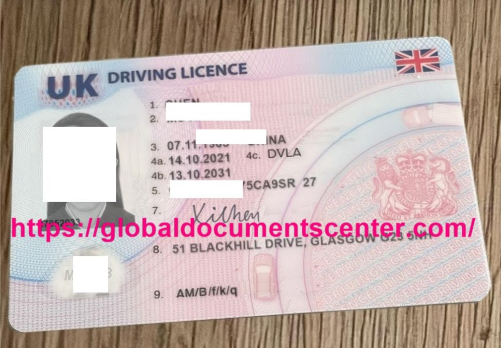 Buy UK drivers license